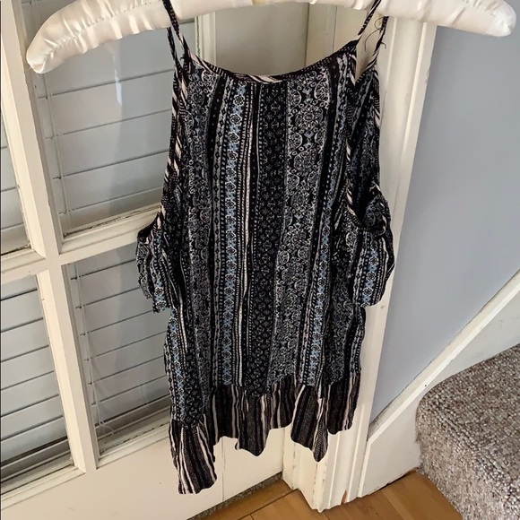 Monteau Patterned Blouse - Picture 3 of 5